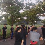 Jalan Pagi SMP PGRI 2 CIPARAY