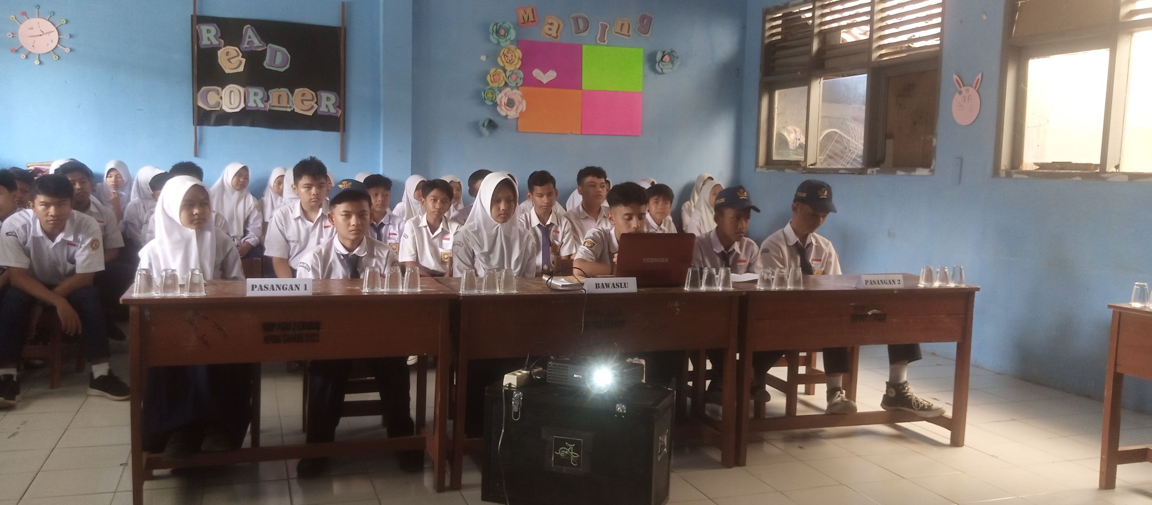 Pemilihan OSIS SMP PGRI 2 Ciparay